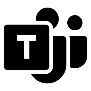 Microsoft Teams Logo Icon from Logos Solid - Free Set
