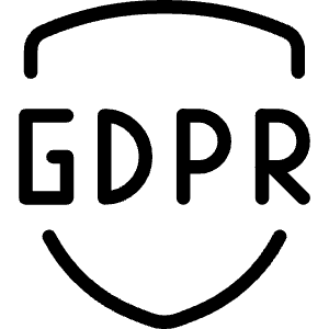 Coding Apps Website Gdpr Shield Icon from Ultimate Light - Free Set