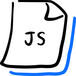 File Code Js Javascript Icon from Freehand Duotone - Free Set