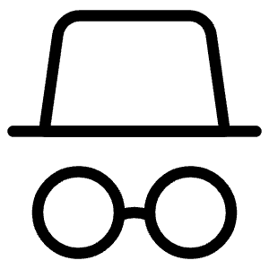 Incognito Icon from Ultimate Light - Free Set