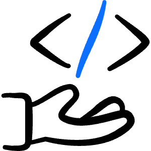 Programming Hold Code Icon from Freehand Duotone - Free Set