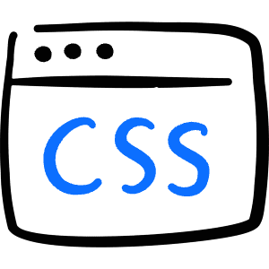 Programming Language Browser Css Icon from Freehand Duotone - Free Set