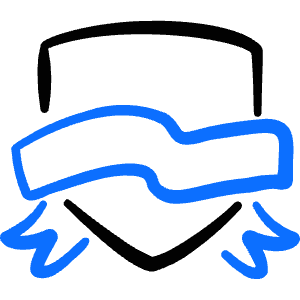Security Computer Shield Icon from Freehand Duotone - Free Set