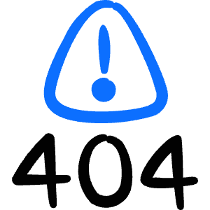 Server Error 404 Not Found Icon from Freehand Duotone - Free Set