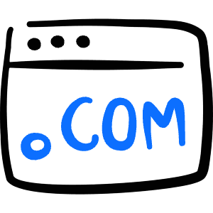 Website Development Browser Com Web Icon from Freehand Duotone - Free Set