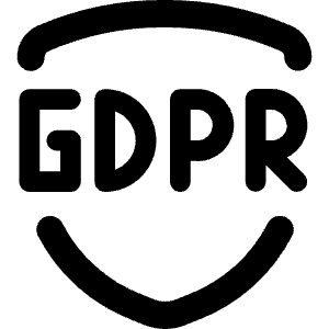 Coding Apps Website Gdpr Shield Icon from Ultimate Bold - Free Set