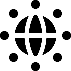 Coding Apps Website Network Globe Icon from Ultimate Bold - Free Set