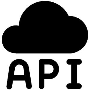 Coding Apps Website Web Dev Api Cloud Icon from Ultimate Bold - Free Set