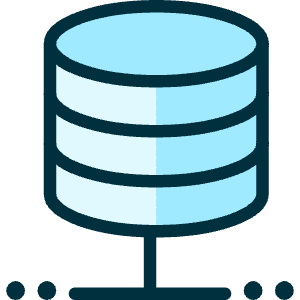 Database 1 Icon from Ultimate Duotone - Free Set