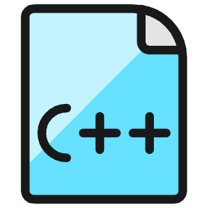 File C Plus Plus Icon from Ultimate Colors - Free Set