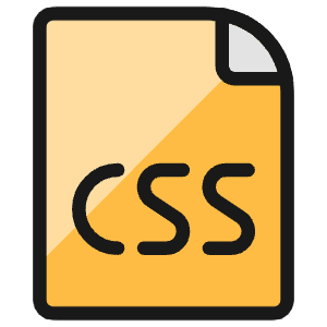 File Css Icon from Ultimate Colors - Free Set