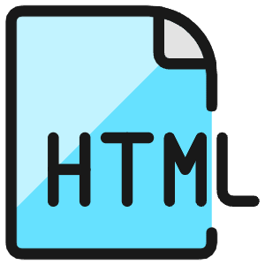 File Html Icon from Ultimate Colors - Free Set