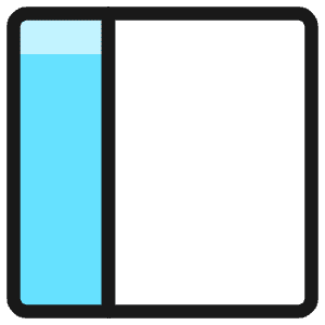Layout Left Icon from Ultimate Colors - Free Set