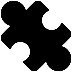 Module Puzzle 2 Icon from Ultimate Bold - Free Set