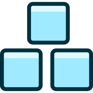 Module Three Icon from Ultimate Duotone - Free Set