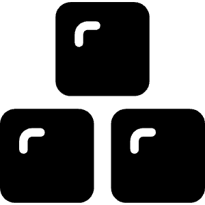 Module Three Icon from Ultimate Bold - Free Set