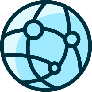 Network Icon from Ultimate Duotone - Free Set