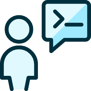 Programming User Chat Icon from Ultimate Duotone - Free Set