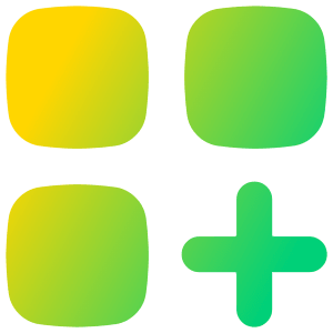 Application Add Icon from Flex Gradient - Free Set