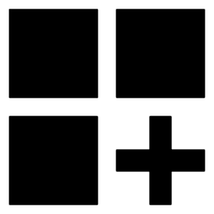Application Add Icon from Sharp Solid - Free Set