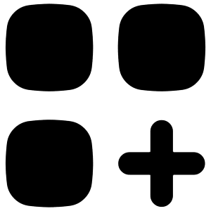 Application Add Icon from Flex Solid - Free Set