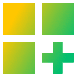 Application Add Icon from Sharp Gradient- Free Set