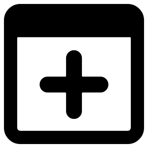 Browser Add Icon from Core Remix - Free Set