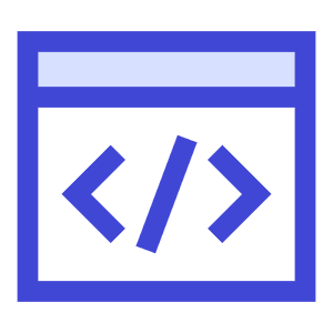 Browser Code 2 Icon from Sharp Duo - Free Set