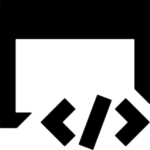 Browser Code 2 Icon from Sharp Remix - Free Set
