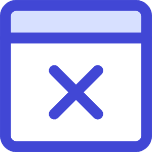 Browser Delete Icon from Core Duo - Free Set