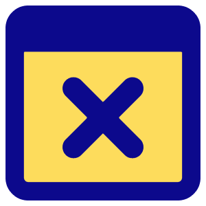 Browser Delete Icon from Core Pop - Free Set