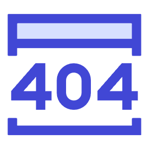 Browser Error 404 Icon from Sharp Duo - Free Set