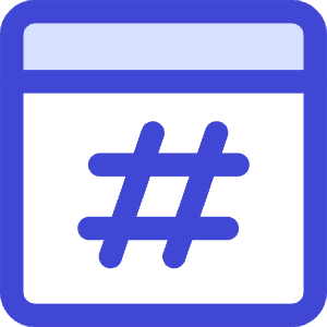 Browser Hash Icon from Core Duo - Free Set