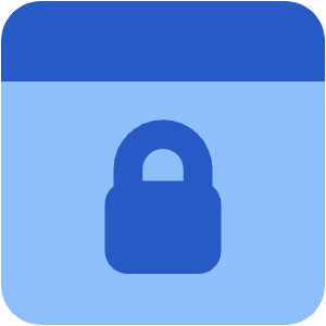 Browser Lock Icon from Core Flat - Free Set