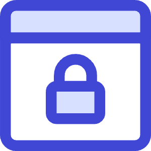 Browser Lock Icon from Core Duo - Free Set