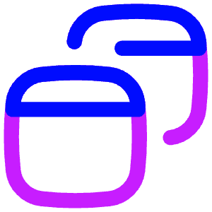 Browser Multiple Window Icon from Flex Neon - Free Set