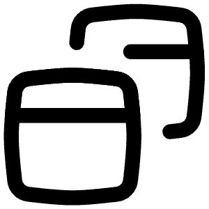 Browser Multiple Window Icon from Flex Line - Free Set