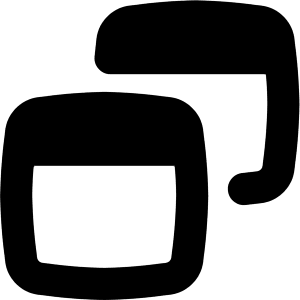 Browser Multiple Window Icon from Flex Solid - Free Set