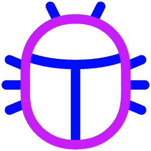 Bug Icon from Plump Neon - Free Set