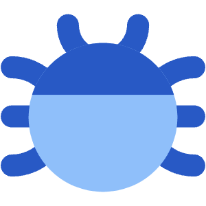 Bug Icon from Core Flat - Free Set