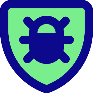 Bug Antivirus Shield Icon from Core Pop - Free Set