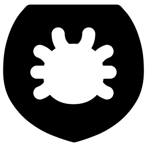 Bug Antivirus Shield Icon from Flex Solid - Free Set