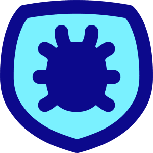 Bug Antivirus Shield Icon from Flex Pop - Free Set