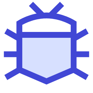 Bug Icon from Sharp Duo - Free Set