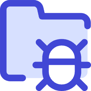 Bug Virus Folder Icon from Core Duo - Free Set