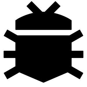 Bug Icon from Sharp Solid - Free Set