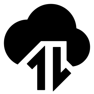 Cloud Data Transfer Icon from Sharp Solid - Free Set