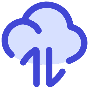Cloud Data Transfer Icon from Flex Duo - Free Set