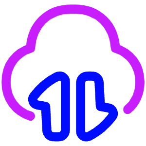 Cloud Data Transfer Icon from Plump Neon - Free Set