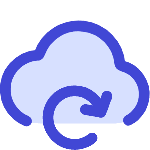 Cloud Refresh Icon from Core Duo - Free Set
